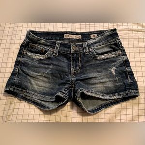 BKE denim shorts